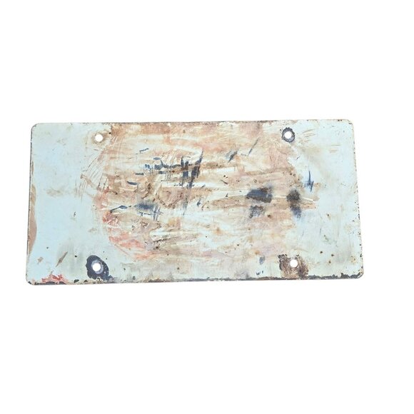 Vintage Barkman Travel Trailers Manhattan Kansas License Plate Dealer Tag Promo - Picture 13 of 16